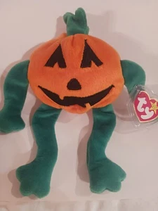 Ty "Pumkin" Beanie Baby 1998 w/tag - Picture 1 of 4