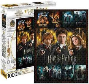 1000 piece HARRY POTTER 'Movies & Trio' Jigsaw Puzzle Licensed J K Rowling 