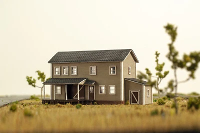 Z Scale Laser Cut Burton Station Building KIT Version 2 - Image 1 of 4