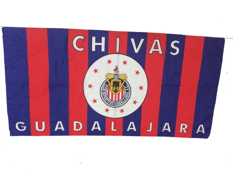 Chivas Guadalajara Flag 29" x 58" Soccer Club Cover