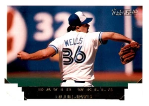 1993 Topps Gold David Wells Foil MLB Insert PWE Blue Jays #458 - Picture 1 of 2