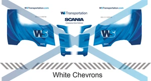 1:50 scale WS Transportation Decals for Next Gen S Series cab - Picture 1 of 2
