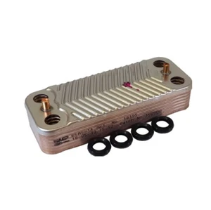 Genuine Alpha Eco 2, Eco 2 Plus & Intec 2 28XE 14 Plate Heat Exchanger 3.022783 - Picture 1 of 1