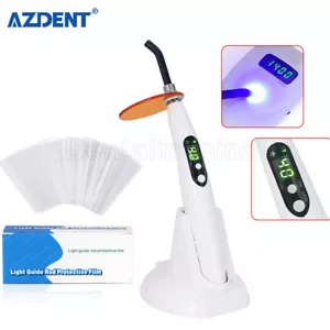 Cordless Dental Wireless LED Curing Light Lamp 1500mw/cm² / Plastic Guide Sleeve - Picture 1 of 25