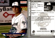 Rudy Garza 2006 Choice Vermont Lake Monsters #12 Card *AutographDen*