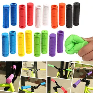 5 PAIRS Silicone Bike Handlebar Hand Grip Cover MTB BMX Cycle Road Mountain Bike - Picture 1 of 1