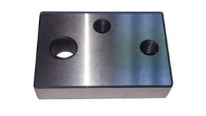 T Ranuras Spannplatte 60x90x20MM para T-Nutentisch 20MM Con 2 X M12 Agujeros - Imagen 1 de 2