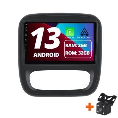 Vauxhall Vivaro & Renault Trafic 2014-2021 CarPlay Kit + Reversing Camera - Image 1 of 4