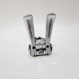 Shimano Downtube Aero Friction Shifters 600 SL-6207, 600EX Band-On circa 1984-7 - Picture 1 of 7