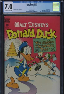 CUATRO COLORES #203 - Pato Donald - 7.0, OW-W - Ladridos - Edad de Oro - Imagen 1 de 3