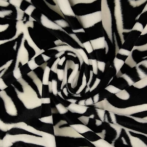 FELLIMITAT Stoff Kunstfell Tierfell Kurzhaar Sitzsack ZEBRA GROß EUR 10,98/m - Bild 1 von 3