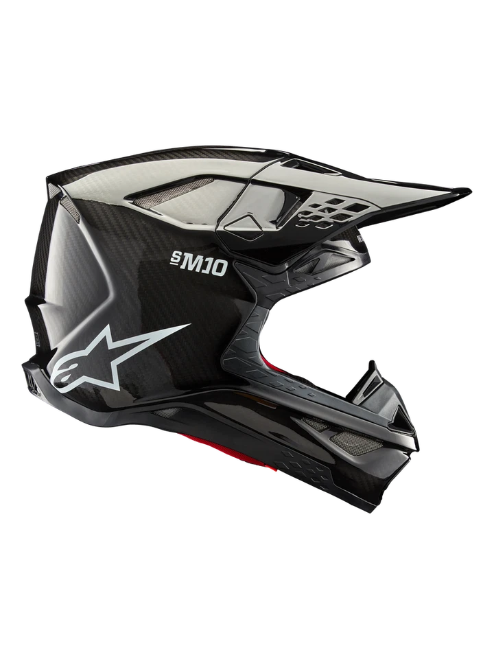 Alpinestars 8300323-1188-L Supertech S-M10 Solid Helmets Lg Black