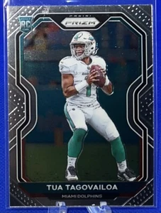 2020 Prizm Tua Tagovailoa Rookie RC #339 Dolphins - Picture 1 of 2