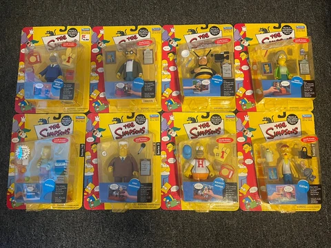 Brand New The Simpsons Playmates Lot Cover