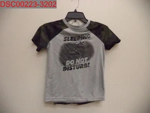 Stain, Cat & Jack Boys' Grey Camo Dino Pajama Set, Size S (6/7) 195995766861 - Picture 1 of 8