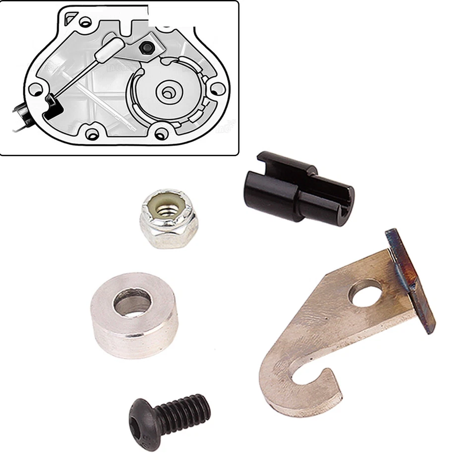 Kit de embrague Easy Pull Upgrade para Harley Harley Touring Dyna Softail 2000-2015 Foto 1 de 4