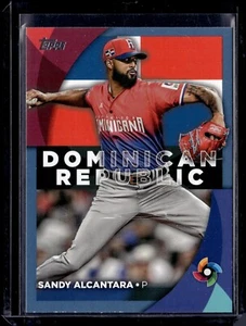 2023 Topps '23 World Baseball Classic Stars Blue #WBC43 Sandy Alcantara - Picture 1 of 2