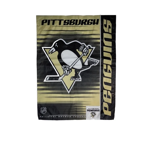 WinCraft Sports Pittsburgh Penguins Yard Garden Flag 37X28 NHL Hockey Made  USA Cover