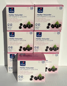 7x Vitalis Heißer Holunder mit Vitamin C und Zink 100g - Bild 1 von 7