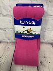 TCK Soccer Socks Size Medium Durable Breathable Comfortable Pink New With Tags