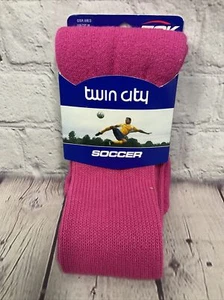 TCK Soccer Socks Size Medium Durable Breathable Comfortable Pink New With Tags - Picture 1 of 12