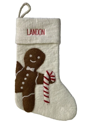 Medias de pan de jengibre West Elm x Pottery Barn Kids mono LANDON modernas IMPERF X15 Foto 1 de 4