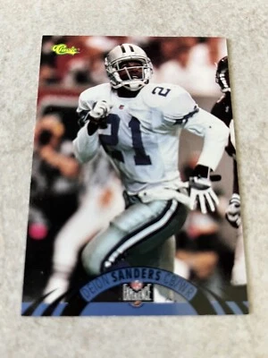 1995 Classic NFL Experience Deion Sanders #80 Dallas Cowboys - Image 1 of 2