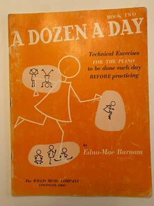A Dozen A Day Technical Exercises for the Piano Book Two 1953 - Picture 1 of 2
