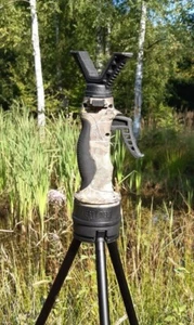 Zielstock, Pirschstock, Dreibein der 5. Generation v. Fiery Deer, Jagdausrüstung