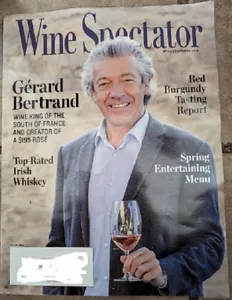 Gerard Bertrand - Wine Spectator - May 2023 - Spring Entertaining Menu - Imagen 1 de 1