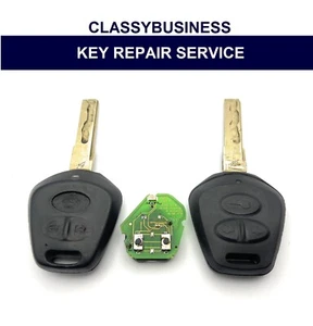 Porsche 911 996 986 BOXSTER 2 or 3 button remote key fob repair Case / Battery - Picture 1 of 1