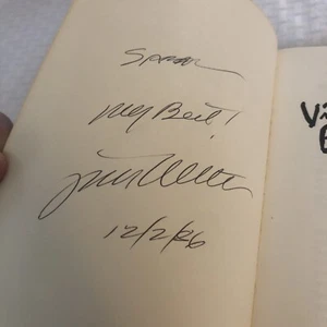 1986 VITAL ENTHUSIASM YOUR PERSONAL SUCCESS PLAN JAMES MELTON SIGNED BOOK SELF - Foto 1 di 12