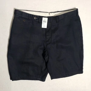 NEU Polo Ralph Lauren Bradbury Leinenshorts Herren 38 marineblau Freizeit Strand neu mit Etikett - Bild 1 von 12