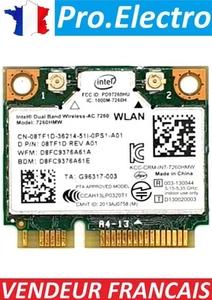 WIFI Card Wireless DELL Latitude E7440 AC 7260 08TF1D - Picture 1 of 1