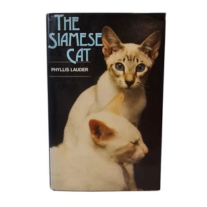 Siamese Cat by Phyllis Lauder Hc Book 1979 Variation Breeding Care Reference - Picture 1 of 22