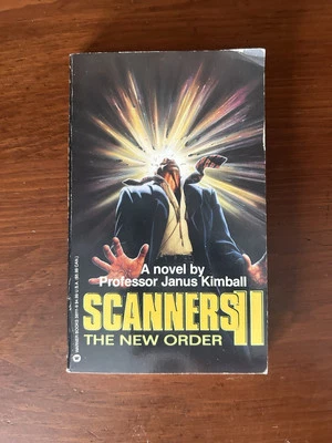 Scanner II /2 The New Order Paperback Book Horror Janus Kimball - Image 1 of 4