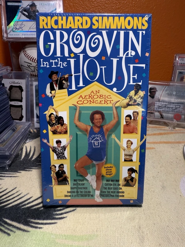 Richard Simmons Groovin’ In The House An Aerobic Concert 1998 New Sealed VHS - Image 1 of 4