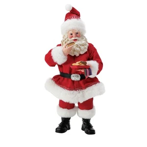 Possible Dreams Santa Bon Appetit Enjoying Hot Tamales Figurine, 10.5 Inch, M... - Picture 1 of 6