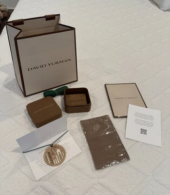 COLLAR DAVID YURMAN (collar cadena 16" - 18” plata de ley 925) Foto 1 de 4