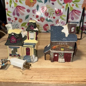 Weihnachtsdorf Landfutter und Samen & zusätzliches Haus. - Bild 1 von 12