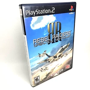 Fighter Jet Sim-Rebel Raiders: Operation Nighthawk - PS2 (Playstation 2) + Manual - Imagen 1 de 6