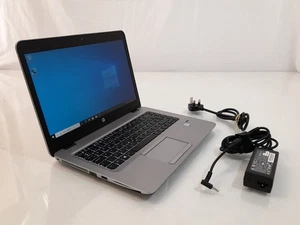 HP EliteBook 840 G4 14 in Laptop i5-7200U 2.50 GHz 12GB 256GB SSD Windows 10 Pro - Zdjęcie 1 z 8
