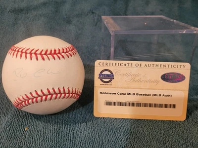 Robinson Cano Signed Baseball Steiner Authenticated - Image 1 of 3