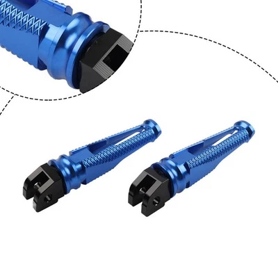 2x Reposapiés trasero pasajero azul para Ducati Panigale 1098 1198 1199 1299 959 899 Foto 1 de 4