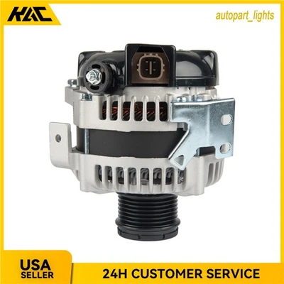 Alternator Fits 2004-2006 Toyota Camry 2.4L Scion tC 2005-2010 100A 2 Pin - Image 1 of 4