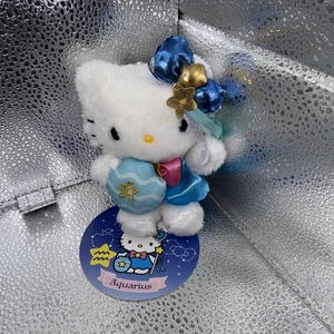 Hello Kitty Wassermann Plüsch Maskottchen Puppe - Sternzeichen Serie - Bild 1 von 2