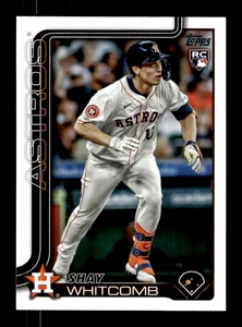 2025 Topps # 87 Shay Whyitcomb Card Houston Astros - Picture 1 of 2