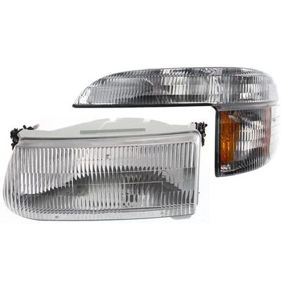 Headlight Lamp  Left Hand Side Driver for Ford Explorer Mercury Mountaineer 1997 - Image 1 of 4