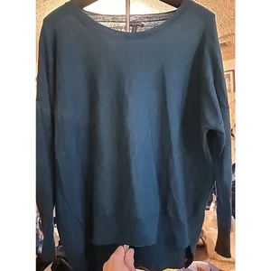 Neu 278 $ Eileen Fisher große Merinowolle weich blau A114 sehr bequem - Bild 1 von 7