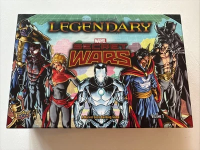 Marvel Legendary Marvel Secret Wars Volumen 1 Baraja Juego de Cartas de Construcción Pls Leer. Foto 1 de 4